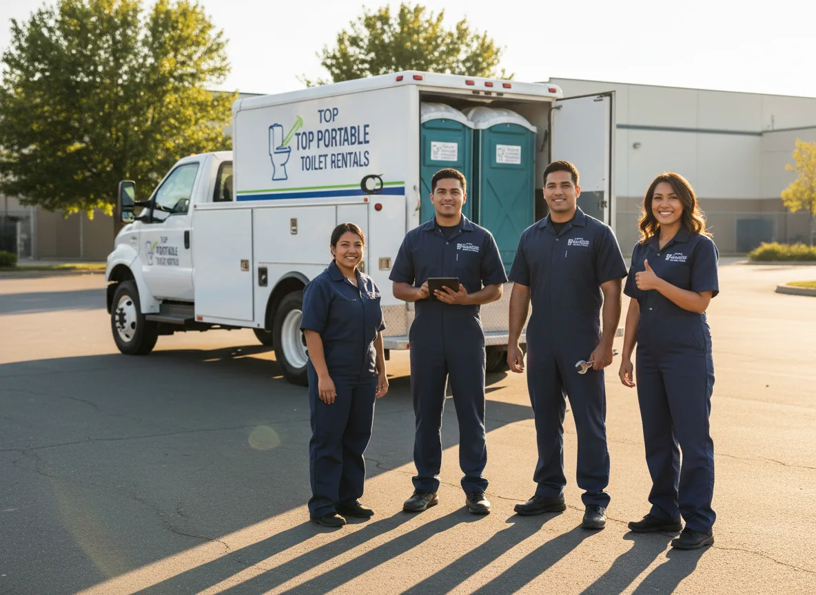 Short Term Porta Potty Rental company in Pilgrims Knob, VA
